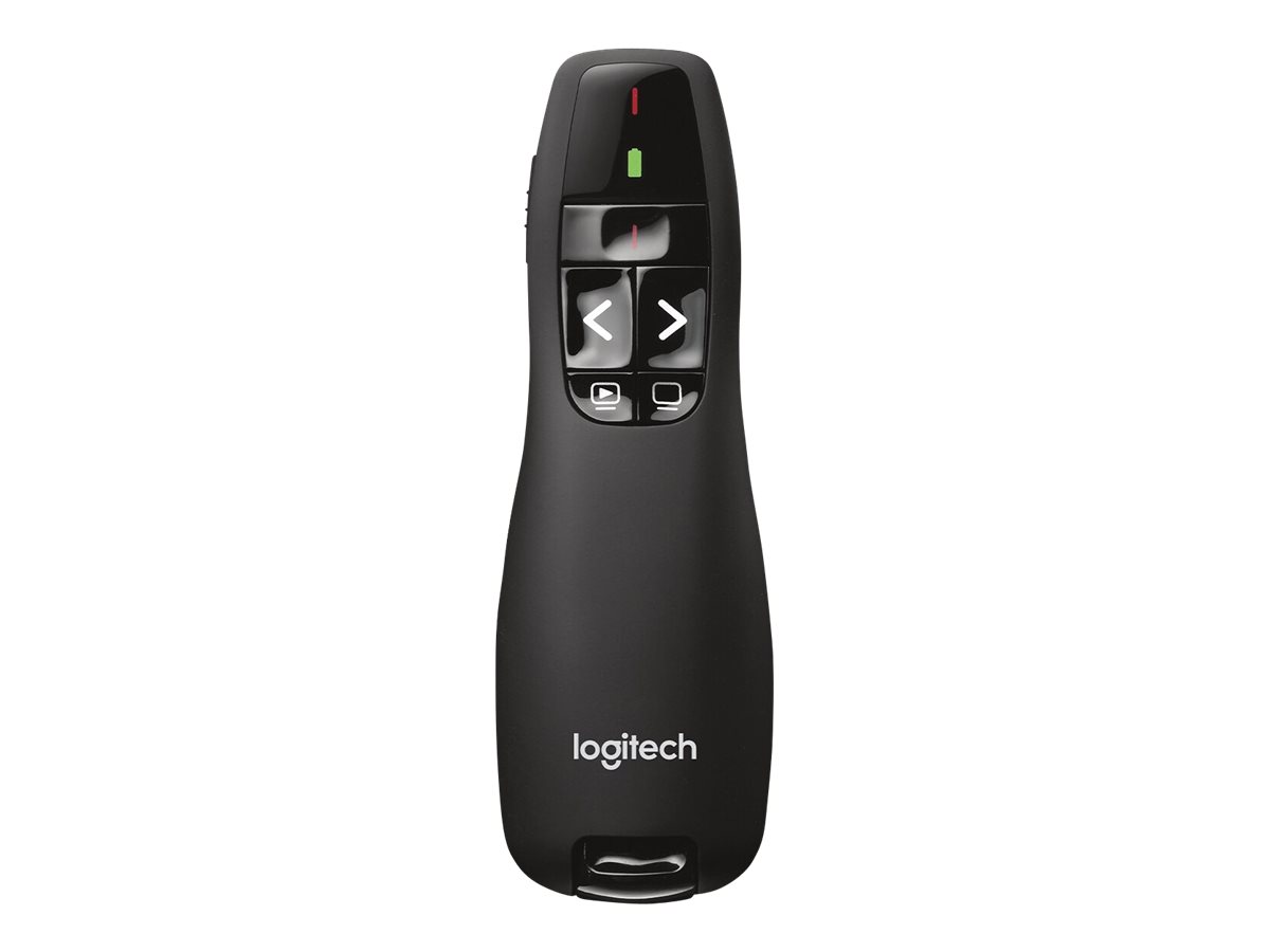 Logitech Wireless Presenter R400 control remoto para presentaciones