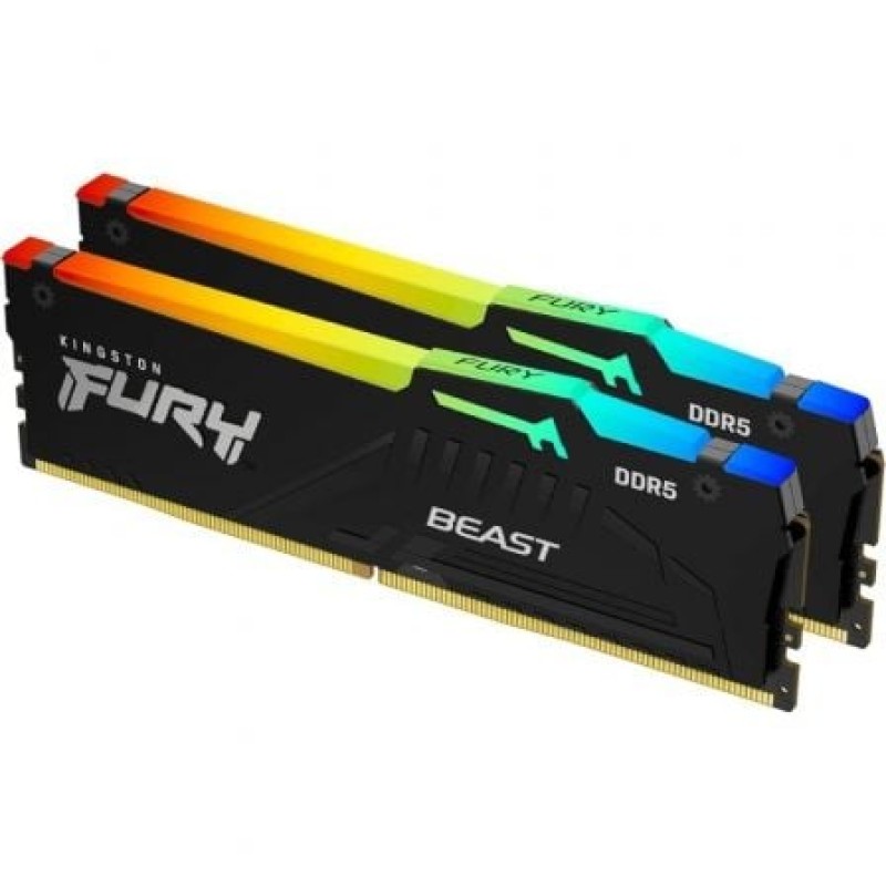MEMORIA KINGSTON DIMM DDR5 16GB (2X8GB) 5600MHZ CL40 FURY BEAST