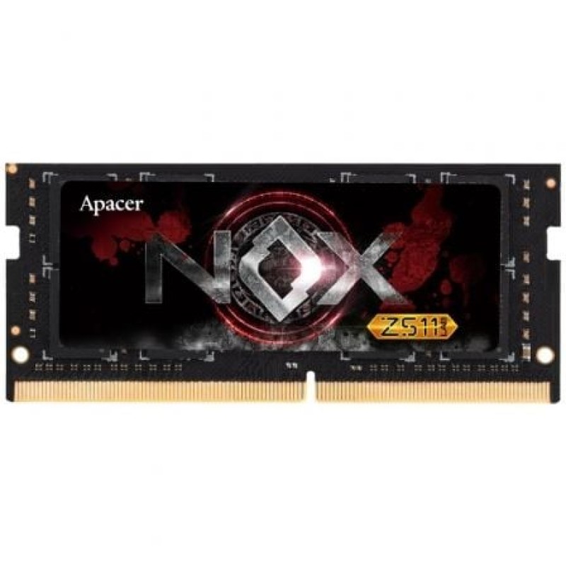 MEMORIA SODIMM DDR4 16GB PC4-25600 3200MHZ APACER NOX 1.2V A4S16G32CLYBDAA-1