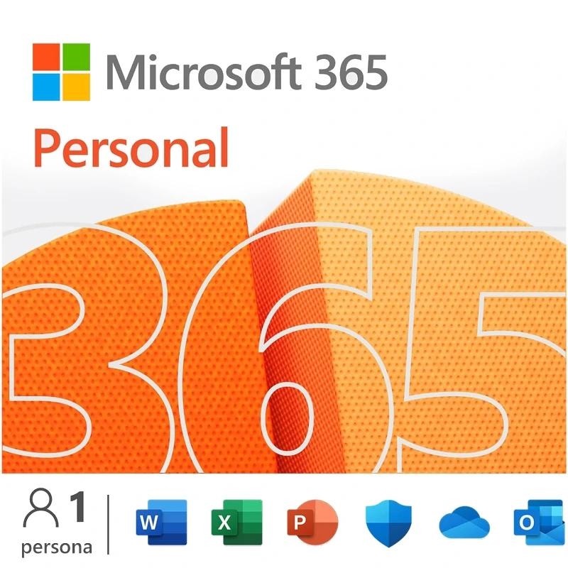 MICROSOFT 365 PERSONAL 1 SUBS 1YEAR 5 USERS