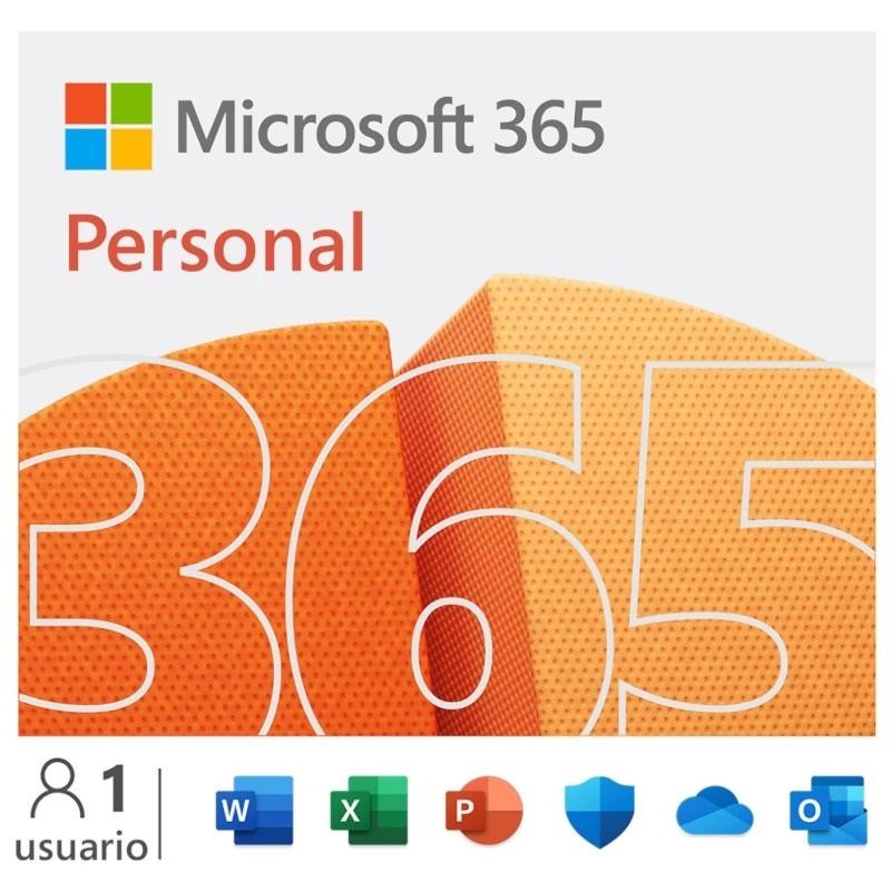 MICROSOFT OEM MICROSOFT 365 PERSONAL 1AÑO 1USU VARIOS DISP ESD STOCK EP2-32306