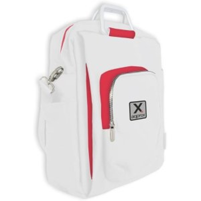 MOCHILA DE PORTATIL 15.6" APPROX DISEÑO EN COLOR BLANCO/ROJO APPROX - OFERTA_MOVING