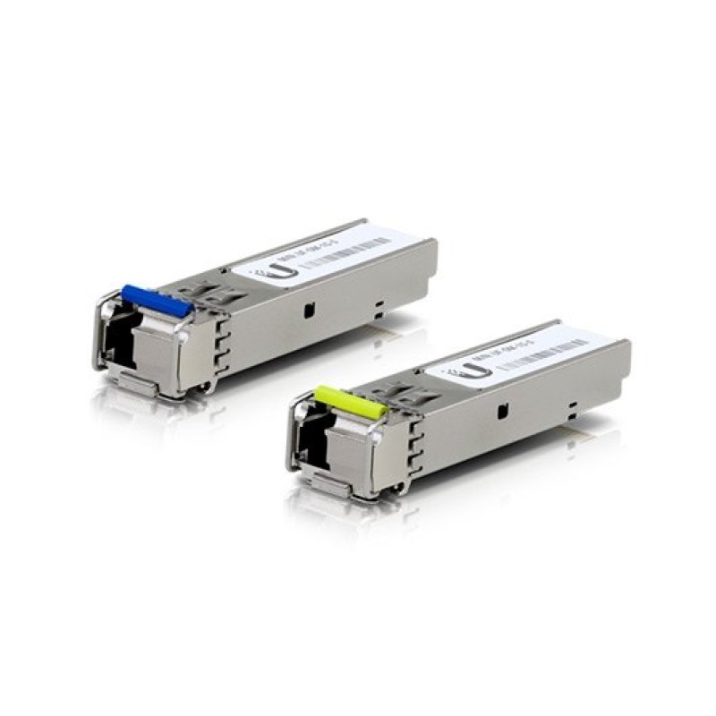 MODULO SFP UBIQUITI UF-SM-1G-S UFIBER TRANSCEIVER MONOMODO 1G BIDI (PACK 2 UND)