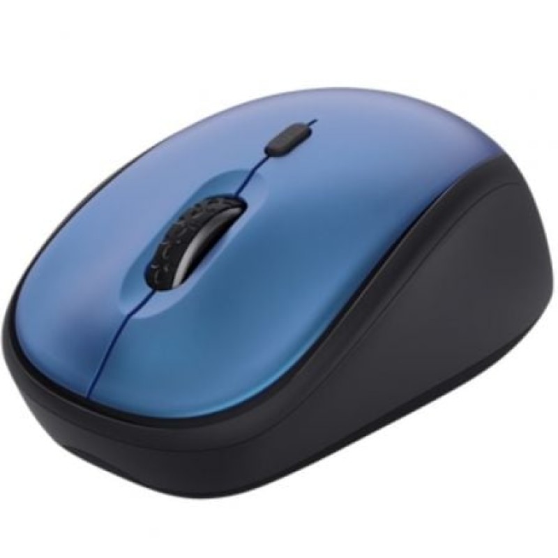 MOUSE TRUST WIRELESS YVI+ ECO AZUL 1600DPI AJUSTABLE 4 BOTONES