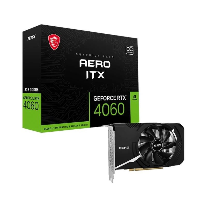 MSI AERO GeForce RTX 4060 ITX 8G OC NVIDIA 8GB GDDR6