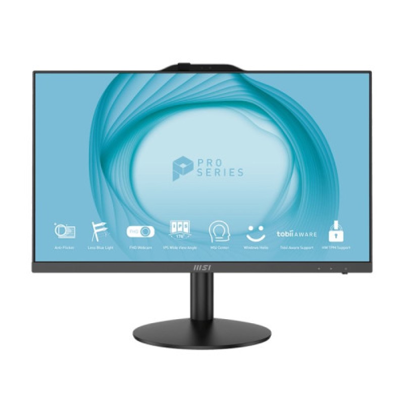 MSI AIO PRO AP242 12M-451EU. 23.8" IPS LED FHD 16:9 (1920x1080). I5-12400. INTEL UHD GRAPHICS. SO-DIMM DDR4 8GB. 2 TOTAL SLOTS (64GB MAX). 512GB. W11