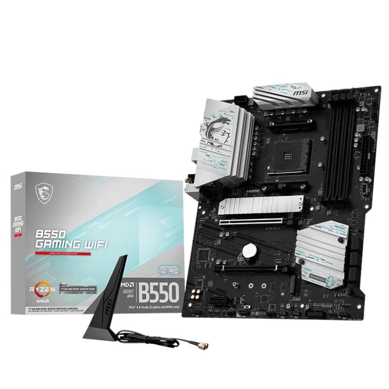 MSI B550 GAMING WIFI placa base AMD B550 Zócalo AM4 ATX