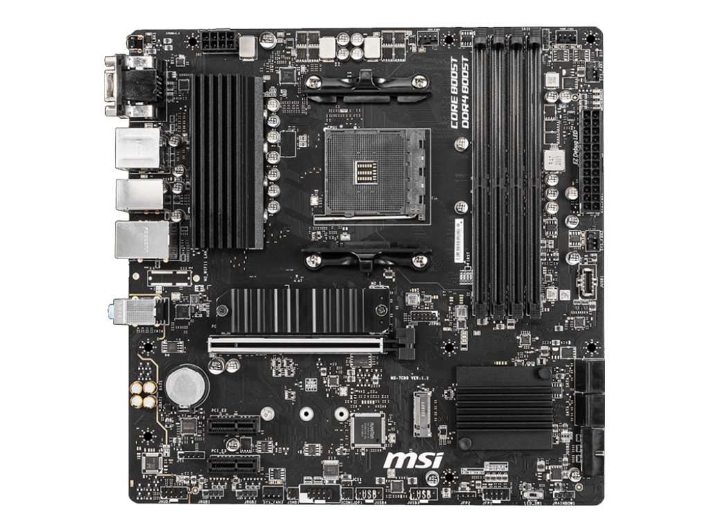 MSI B550M PRO-VDH - placa base - micro ATX - Socket AM4 - AMD B550