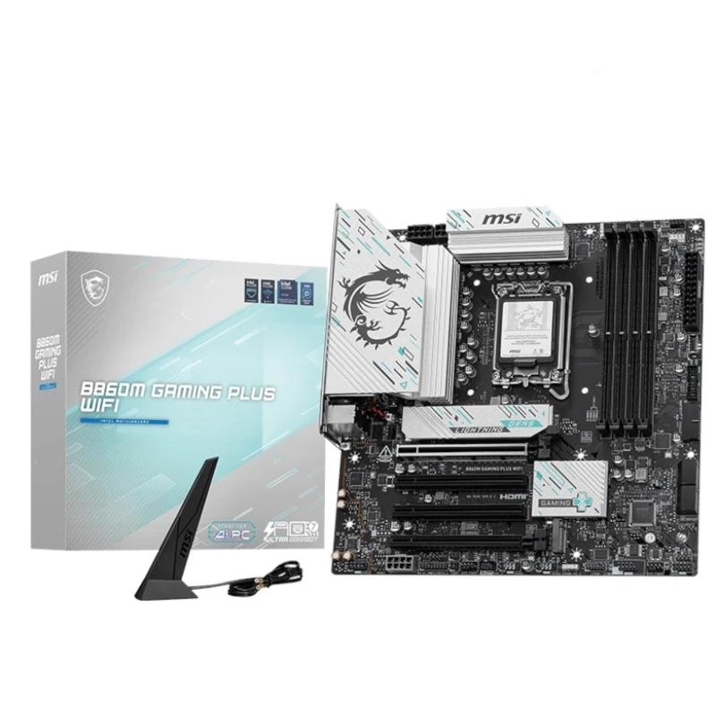 MSI B860M GAMING PLUS WIFI placa base Intel B860 LGA 1851 (Socket V1) micro ATX