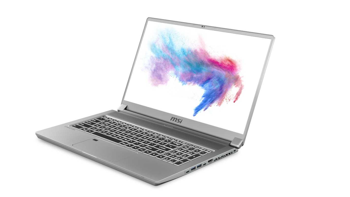 MSI Creator 17 A10SE-627ES Portátil 43,9 cm (17.3") 4K Ultra HD Intel Core i7 32GB DDR4-SDRAM 1TB SSD NVIDIA® GeForce RTX™ 2060 Wi-Fi 6 (802.