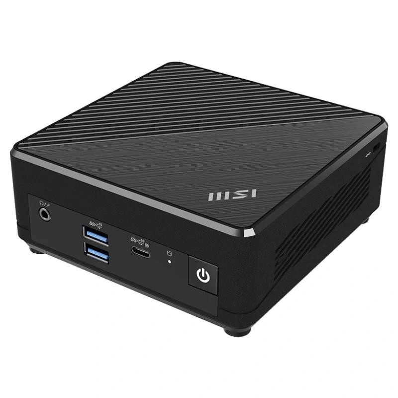 MSI Cubi N ADL-047BES Intel N100 - 1 x SODIMM hasta 16GB - 1 x M.2 + 1 x 2.5" - Wifi 902.11ac - Bt 5 - 1xHDMI - 1xDP