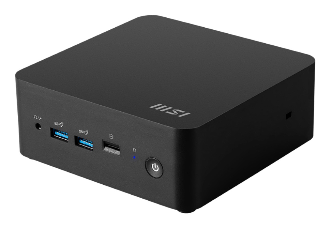 MSI Cubi NUC 1M Intel Core 7 150U 16GB DDR5-SDRAM 512GB SSD Windows 11 Pro Mini PC Negro