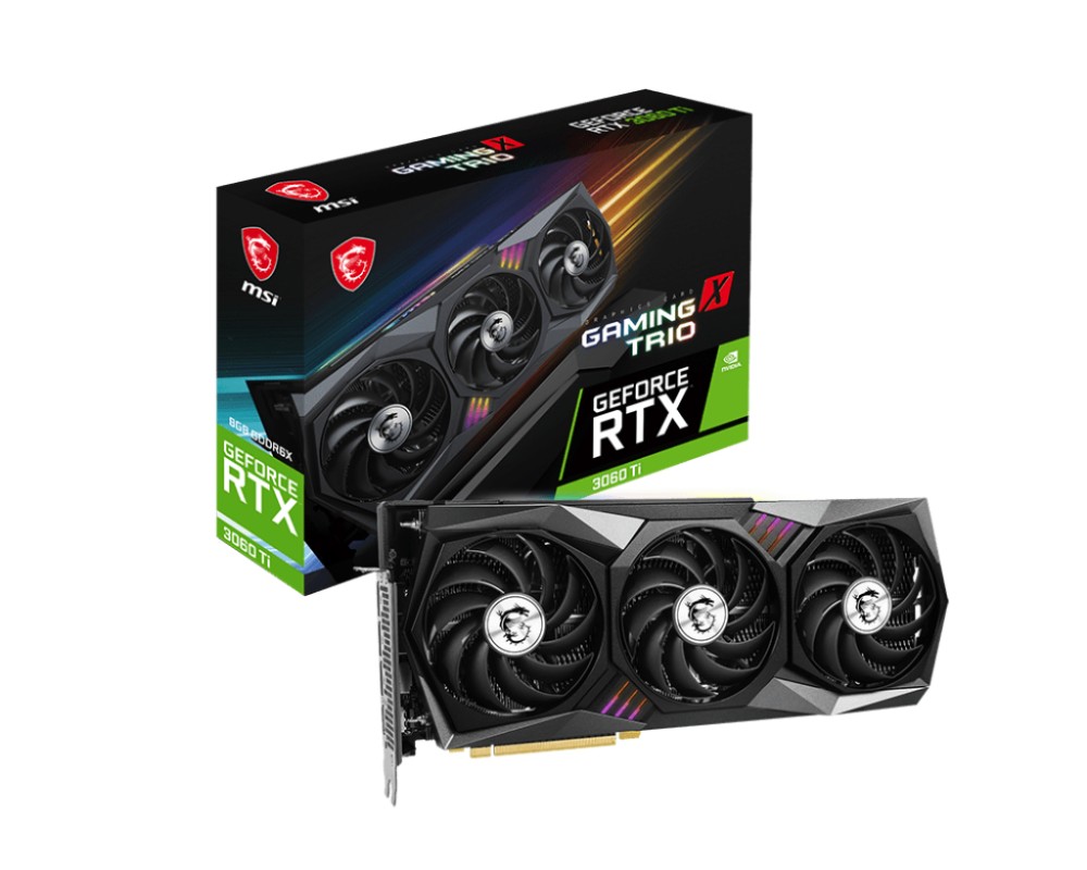 MSI GAMING GeForce RTX 3060 Ti X TRIO NVIDIA 8GB GDDR6X