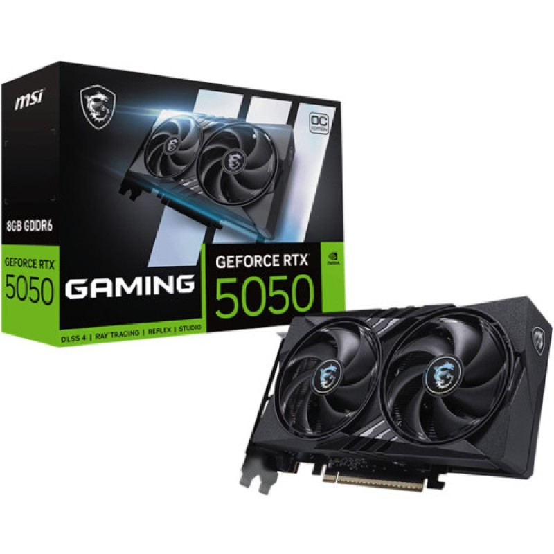 MSI GeForce RTX 5050 8G GAMING OC NVIDIA 8GB GDDR6