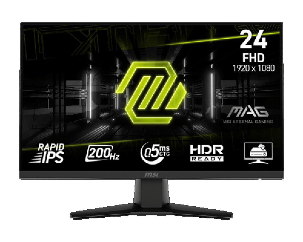 MSI MAG 242F pantalla para PC 60,5 cm (23.8") 1920 x 1080 Pixeles Full HD LCD Negro