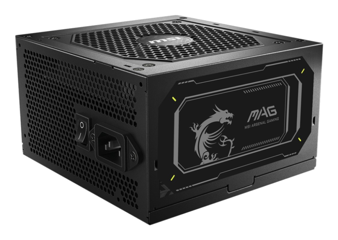 MSI MAG A850GL PCIE5 II unidad de fuente de alimentación 850 W 20+4 pin ATX ATX Negro