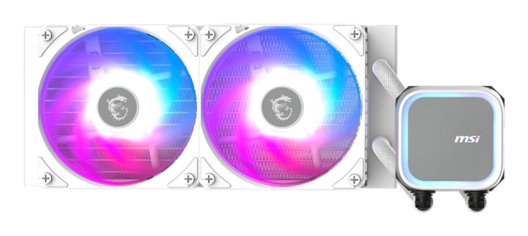 MSI MAG Coreliquid A13 240 WHITE Placa base, Procesador Sistema de refrigeración líquida todo en uno 12 cm Blanco 1 pieza(s)