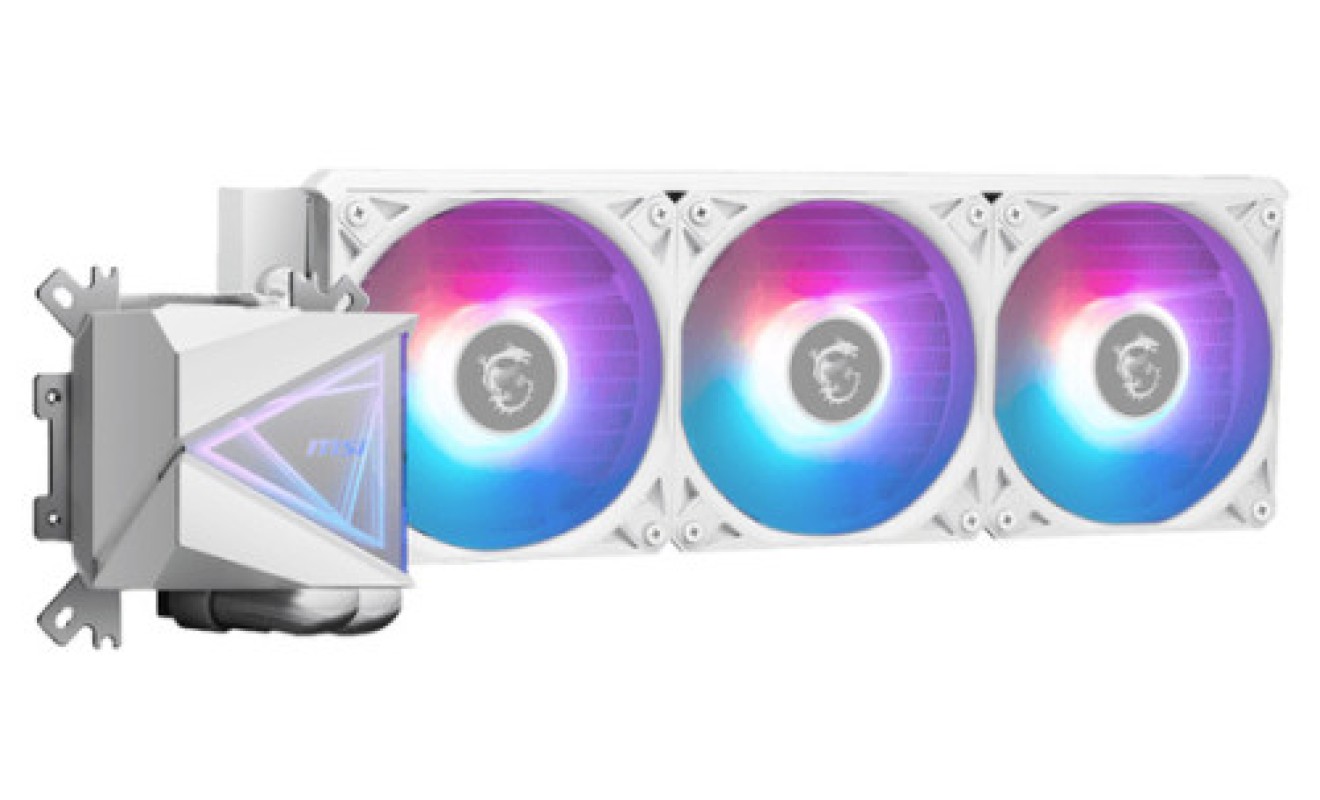 MSI MAG Coreliquid I360 WHITE Procesador Sistema de refrigeración líquida todo en uno 12 cm Blanco 1 pieza(s)