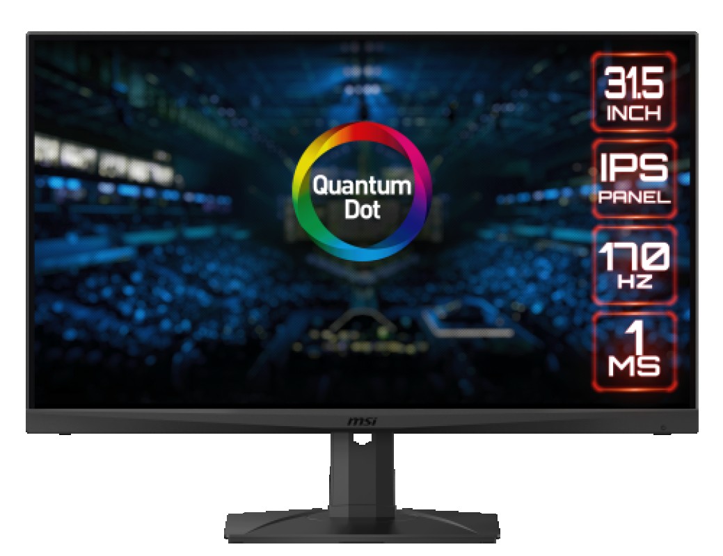 MSI MAG321QR QD pantalla para PC 80 cm (31.5") 2560 x 1440 Pixeles Wide Quad HD Negro