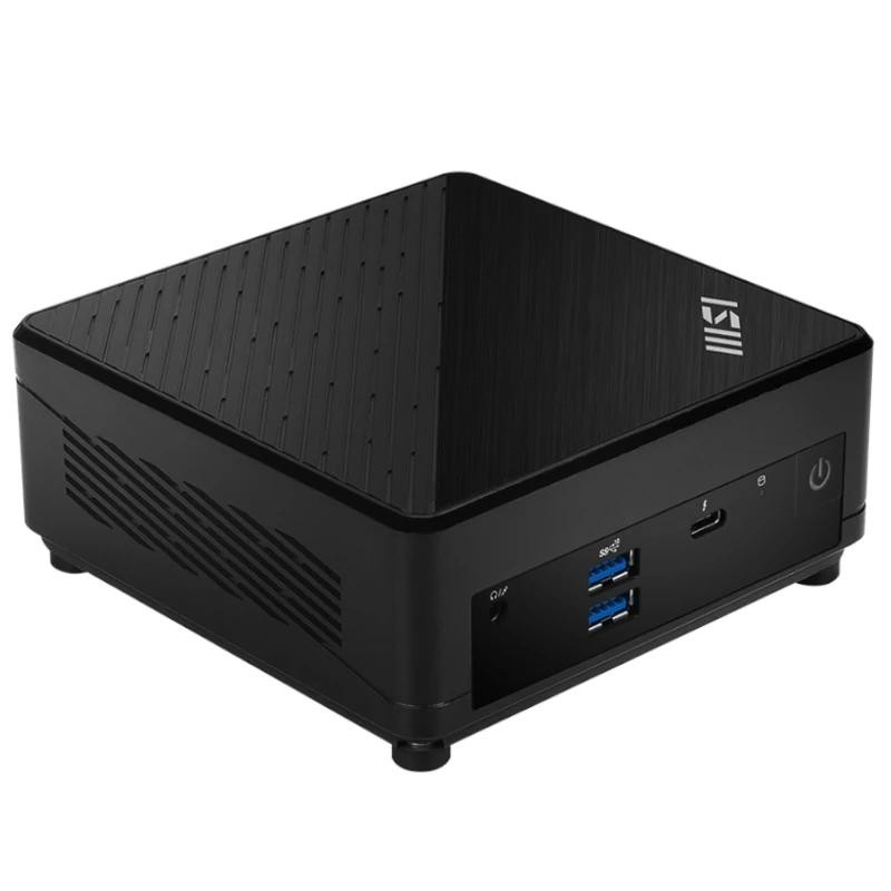 MSI MINI PC CUBI 5 12M-254ES. I5-1235U. INTEL UHD GRAPHICS. DDR4 8GB (8GB*1). 2X DDR4 1600(3200)MHz (64GB MAX). 512G SSD. W11 HOME. NEGRO.