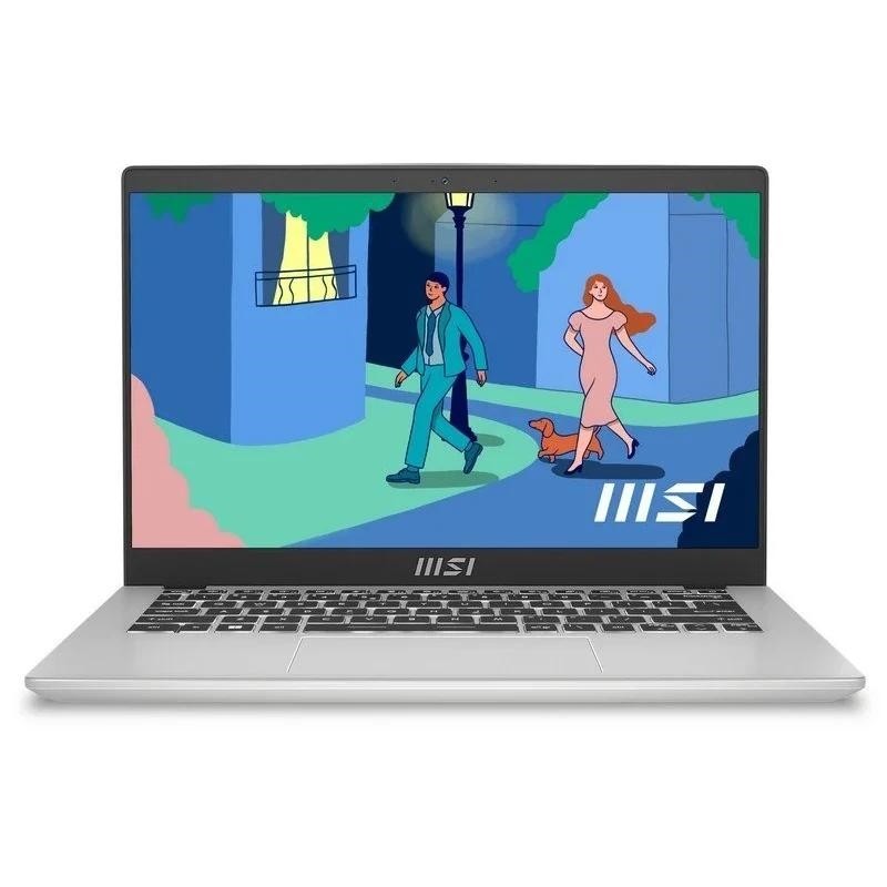 MSI Modern 14 C12M-078XES i7-1255U Portátil 35,6 cm (14") Full HD Intel® Core™ i7 8GB DDR4-SDRAM 512GB SSD Wi-Fi 6 (802.11ax) Negro