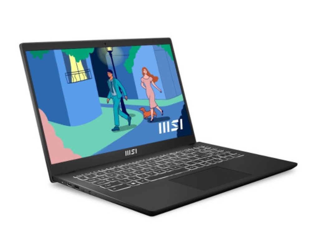 MSI PORTATIL MODERN 15 B7M-040ES. 15.6" FHD (1920*1080), 60HZ. RYZEN 5 7530U. AMD RADEON™ GRAPHICS. ONBOARD DDR IV 16GB. 512GB PCIE SSD. W11 HOME