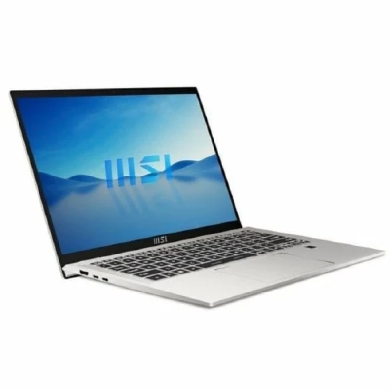 MSI PORTATIL PRESTIGE 14H B12UCX-414XES. 14” 16:10 FHD+ (1920X1200) IPS. I5-12450H. RTX 2050, GDDR6 4GB. LPDDR5 16GB. 512GB PCIE SSD. SIN S.O.