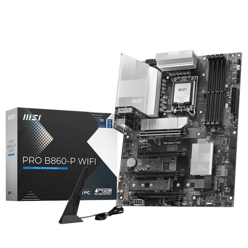 MSI PRO B860-P WIFI placa base Intel B860 LGA 1851 (Socket V1) ATX