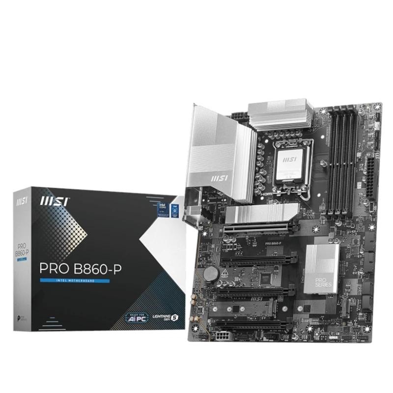 MSI PRO B860-P placa base Intel B860 LGA 1851 (Socket V1) ATX