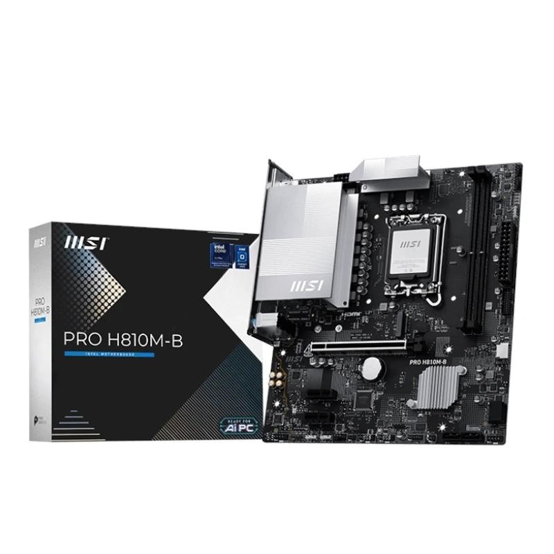 MSI PRO H810M-B placa base Intel H810 LGA 1851 (Socket V1) micro ATX