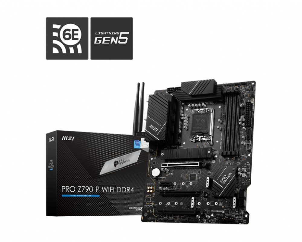 MSI PRO Z790-P WIFI DDR4 placa base Intel Z790 LGA 1700 ATX