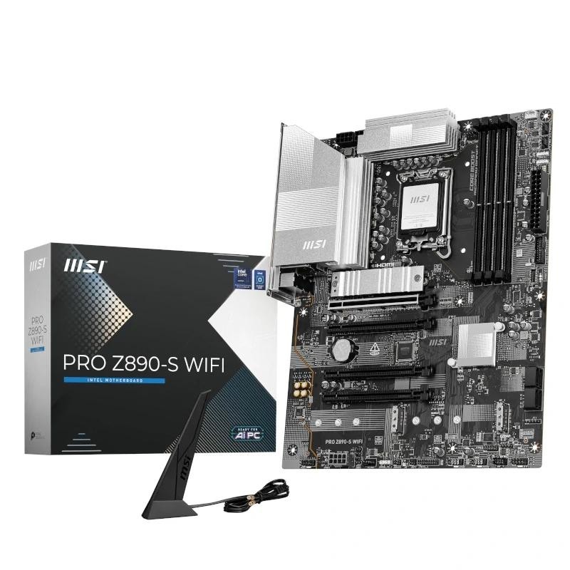 MSI PRO Z890-S WIFI placa base Intel Z890 LGA 1851 (Socket V1) ATX
