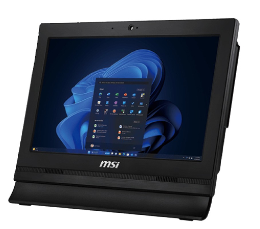 MSI Pro AP162T Intel® N N100 39,6 cm (15.6") 1920 x 1080 Pixeles Pantalla táctil PC todo en uno 4GB DDR4-SDRAM 256GB SSD Windows 11 Pro Wi-Fi 6 (8