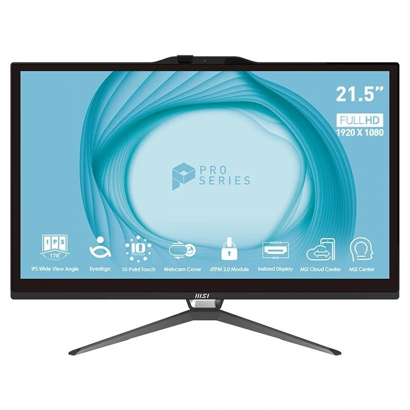 MSI Pro AP222T-001EU i5-13400 8 256 W11P 22" tac.n