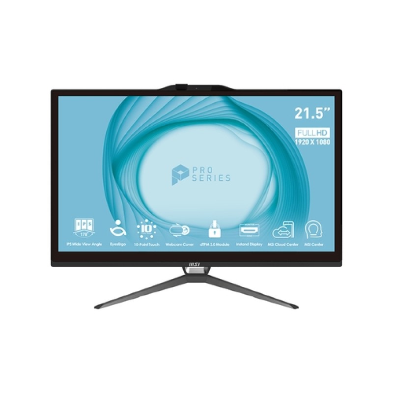 MSI Pro AP222T-217EU G7400 4GB 128 W11P 22 tac.N