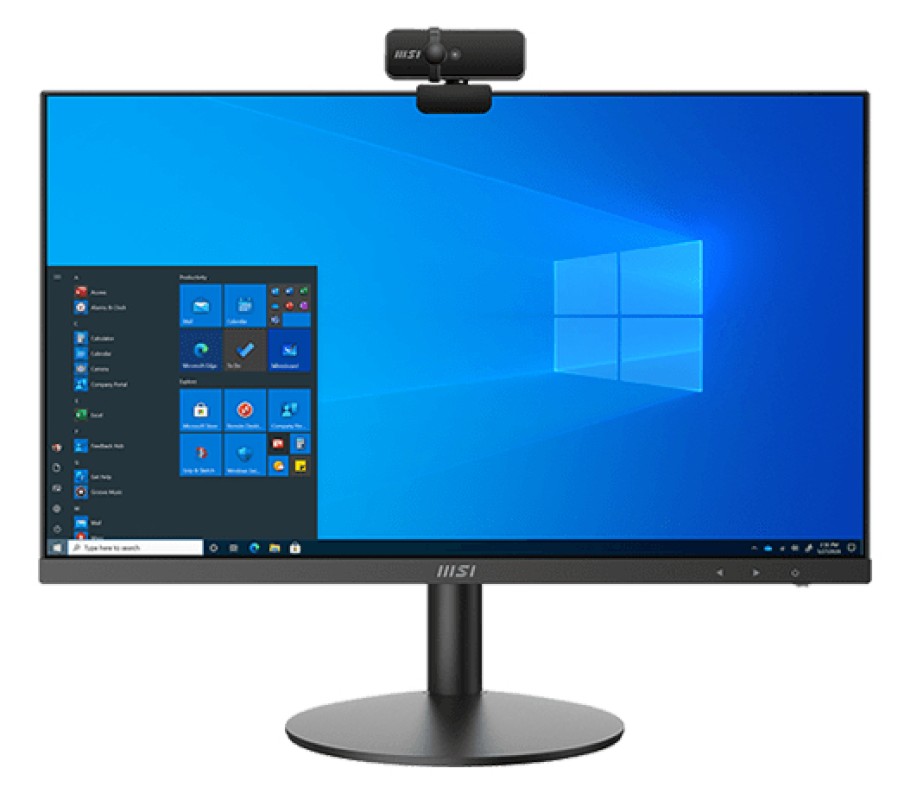 MSI Pro AP241 11M-241EU Intel Core i5 60,5 cm (23.8") 1920 x 1080 Pixeles 8GB DDR4-SDRAM 256GB SSD PC todo en uno Wi-Fi 6 (802.11ax) Negro