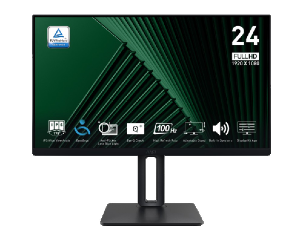 MSI Pro MP245PG pantalla para PC 60,5 cm (23.8") 1920 x 1080 Pixeles Full HD LCD Negro