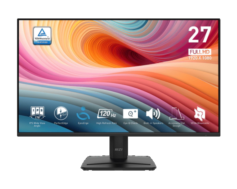 MSI Pro MP275 E2 pantalla para PC 68,6 cm (27") 1920 x 1080 Pixeles Full HD LED Negro