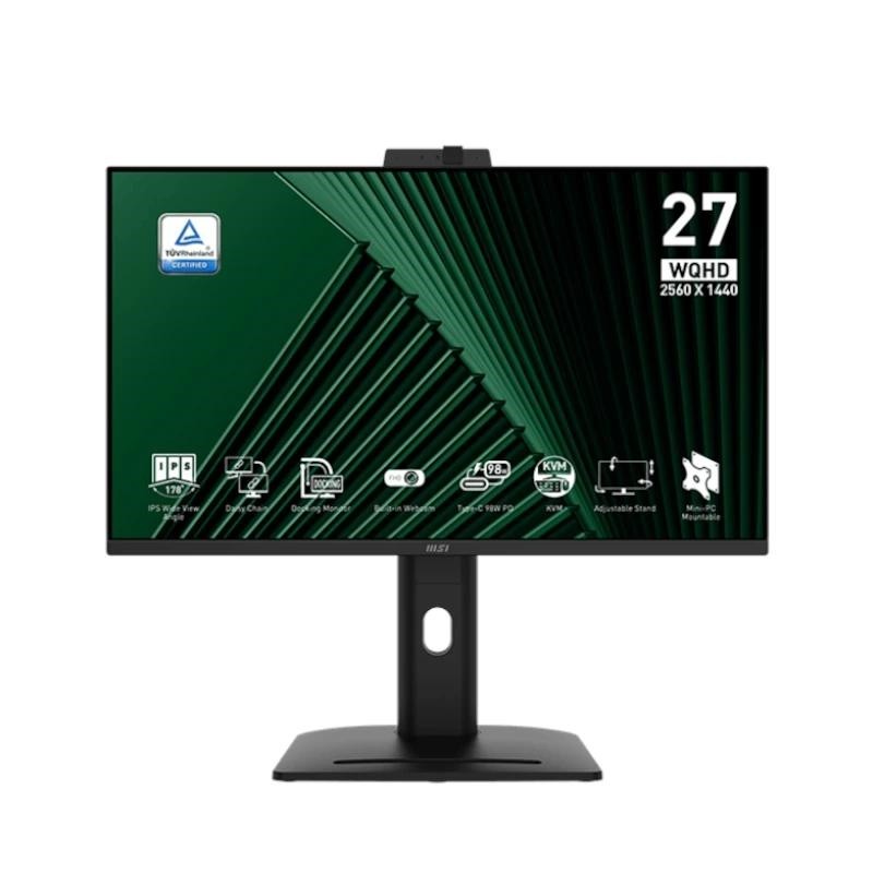MSI Pro MP275QPDG pantalla para PC 68,6 cm (27") 2560 x 1440 Pixeles Dual WQHD Negro