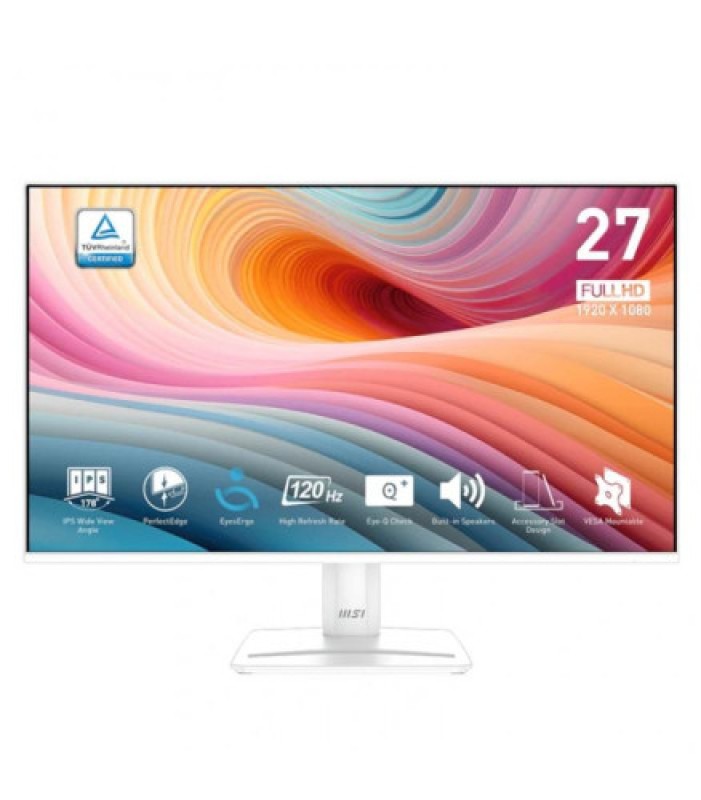 MSI Pro MP275W E2 pantalla para PC 68,6 cm (27") 1920 x 1080 Pixeles Full HD LED Blanco