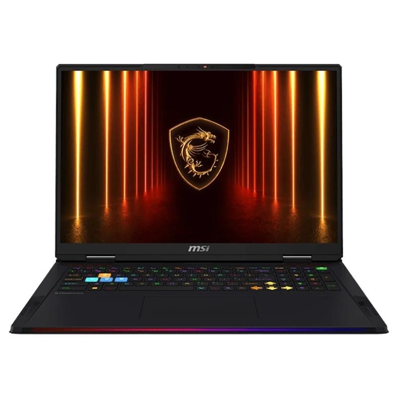 MSI Raider A2XWIG-252ES Intel Core Ultra 9 285HX Portátil 45,7 cm (18") UHD+ 32GB DDR5-SDRAM 1TB SSD NVIDIA GeForce RTX 5080 Wi-Fi 7 (802.11be) Win