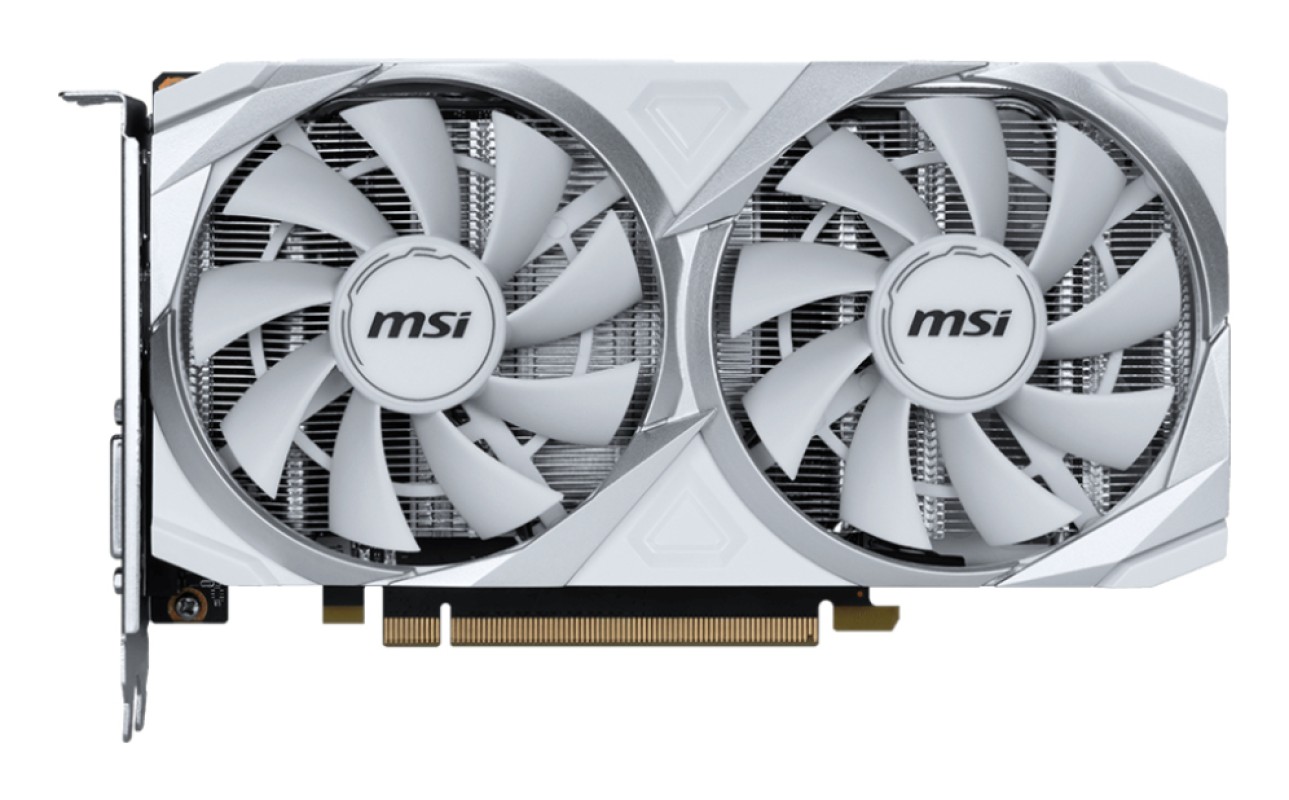 MSI VENTUS RTX 3050 2X XS WHITE 8G OC tarjeta gráfica NVIDIA GeForce RTX 3050 8GB GDDR6