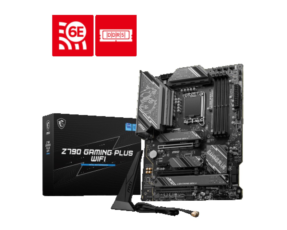 MSI Z790 GAMING PLUS WIFI placa base Intel Z790 LGA 1700 ATX
