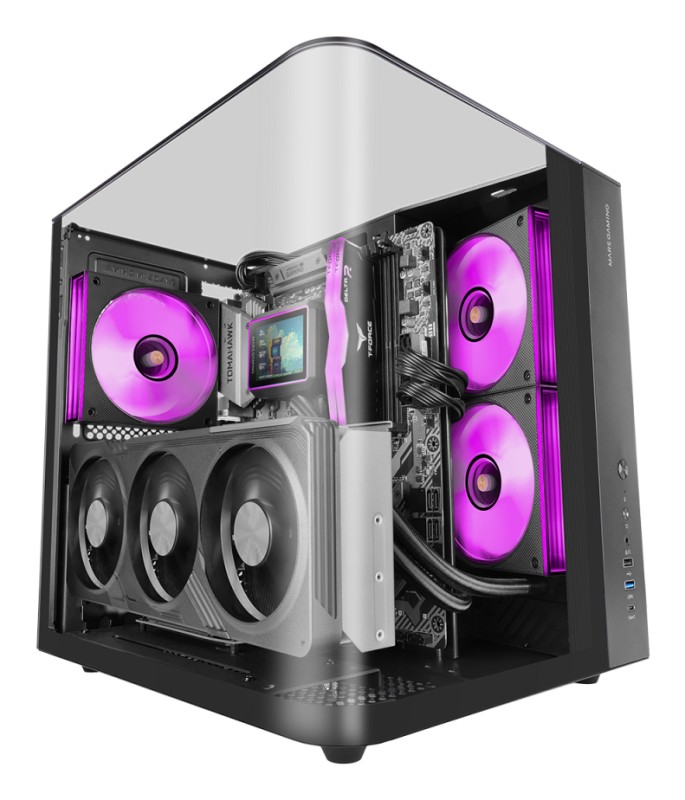 Mars Gaming MC-INFINIOLITE Midi Tower Negro