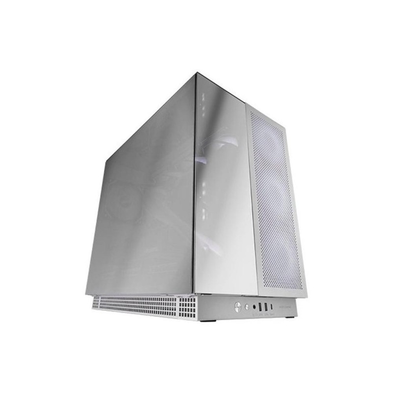 Mars Gaming MC-NOVA3, Caja Gaming Custom XXL E-ATX, Tripe Cristal Cromado Continuo Sin Marco, Soporte Completo Refrigeración Líquida, Aluminio Aeroe