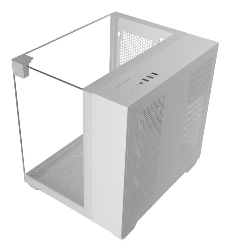 Mars Gaming MC-VISIONMW Mini Tower Blanco