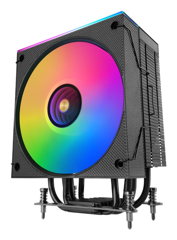 Mars Gaming MCPU-LCD Procesador Refrigerador de aire 12 cm Negro 1 pieza(s)