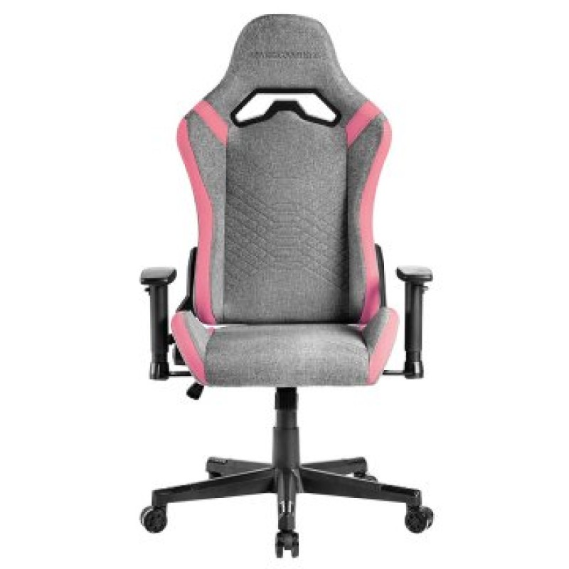 Mars Gaming MGC-PRO, Silla Gaming Profesional, Acabado Fabric Transpirable, Reposabrazos 2D y Respaldo Reclinable 135°, Cojines Lumbar y Cervical Sof