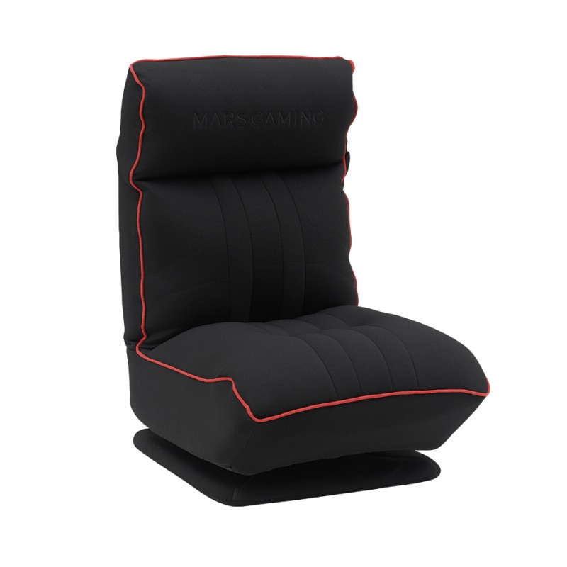 Mars Gaming MGC-THRONE, Sofá Gaming Ergonómico, Base con Rotación 360°, Respaldo y Reposacabezas Ajustables, Espuma de Alta Densidad, Diseño Vers