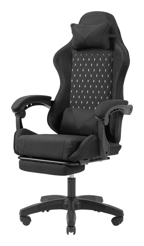 Mars Gaming MGC-X Fabric Silla para videojuegos de PC Asiento acolchado Negro